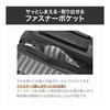[Ace] Suitcase Twin Wheel Caster Carry Case Cresta Black Carbon S Size (Carry-on) 34/39L