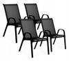 Garden Chairs Set of 4. For Balcony Terrace Plot Strong Up To 150 Kg -