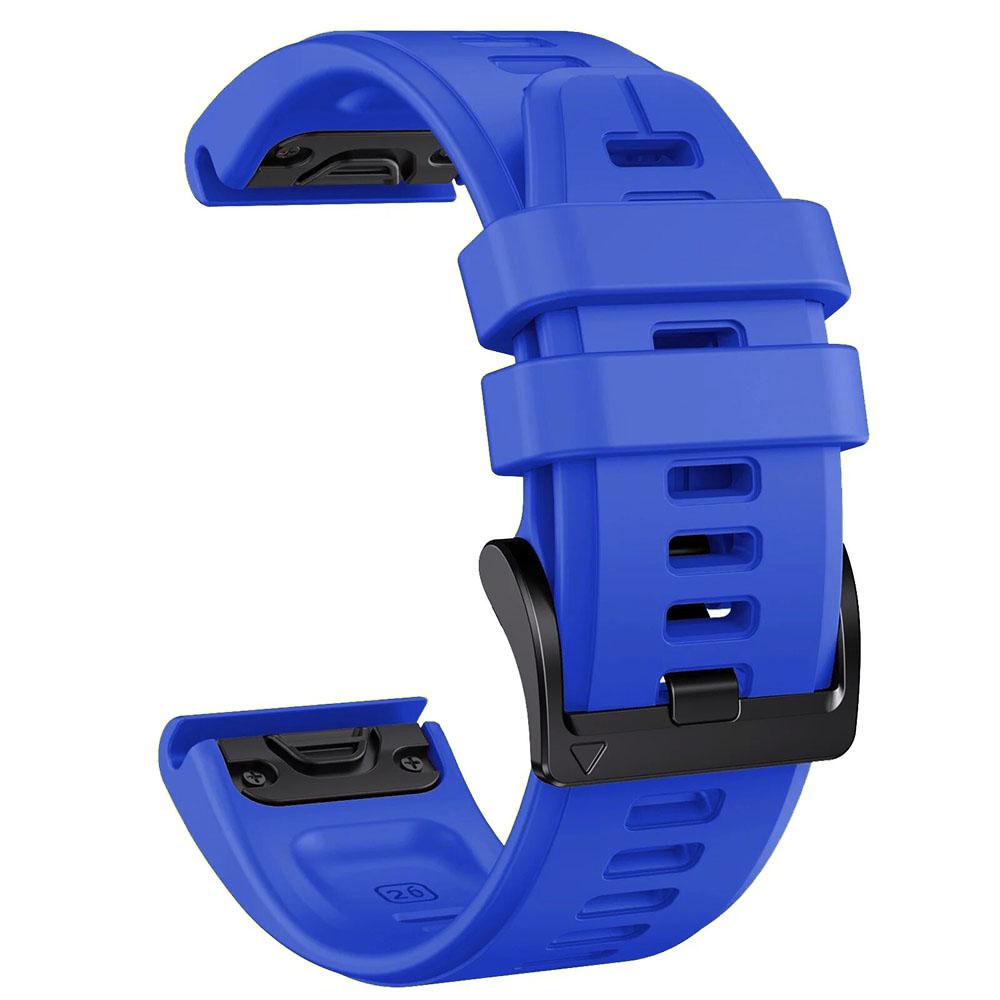 QuickFit 22mm 26mm Silicone Strap for Garmin Fenix 8pro 7 7X E 6X 6 Pro 5 5X Plus Epix/Enduro/Descent Mk2i/Instinct 3 Watchbands