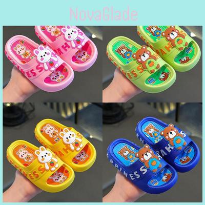 Cartoon Kinder Flip-Flops Für Sommer Mädchen Jungen PVC Rutschfest Langlebig Indoor-Schuhe