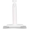 No Punch Unique Shape Hook Rotatable Storage Holder Wall Hanger for Home Bathroom(White )