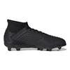 New Adidas Slip Resistant Anti Kick Cushioning Mid Top Soccer Shoes Obsidian Black Kids' G25794