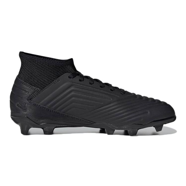 New Adidas Slip Resistant Anti Kick Cushioning Mid Top Soccer Shoes Obsidian Black Kids' G25794