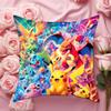 Pillow Cases PKpikaChus Covers for Living Room Cushions Cover Interior Decoration Home Decorations Decorative Pillows Cushion