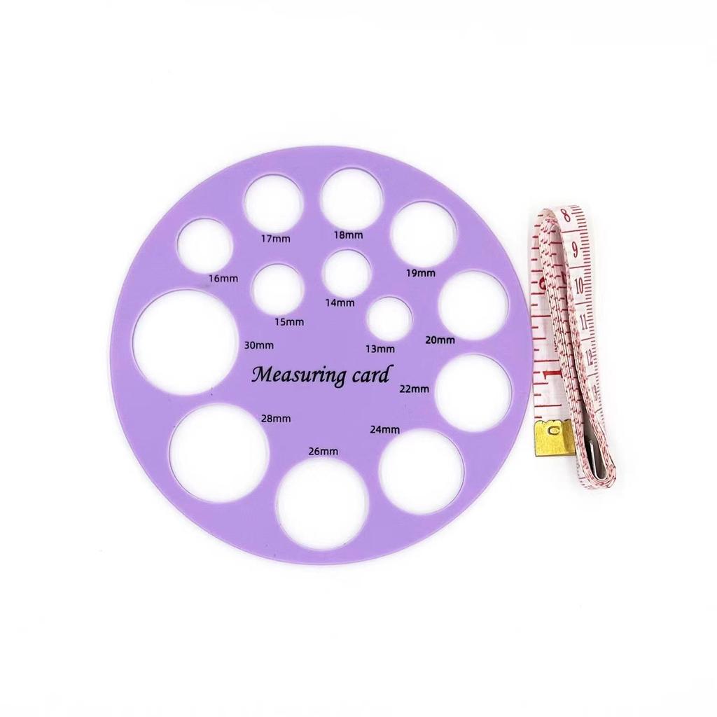 Pacifier & Breast Measurement Tool - Food-Grade Silicone Ruler Fakarun