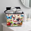 Cows and Butterflies 5D Diamond Painting Storage Basket Full Round Drill Mosaic Diamond Embroidery Cross Stitch Kits Home Decor Home Decor