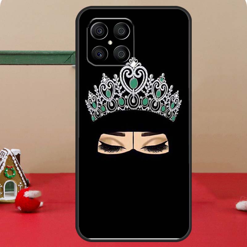 Arabic Muslim Islamic Girl Eyes Case For Honor Magic 6 7 8 Pro Honor 400 200 70 90 Lite X8c X8b X9a X9b X9c X9d Win RT Cover