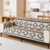 Cotton Linen Sofa Cushion  New Retro Four Season Universal Sofa Cover Cloth Anti Slip Seat Cushion Cover Seat Backrest Towel