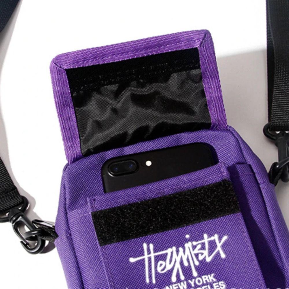 Wallets Men Sling Bag Zippers Shoulder Chest Bag Fashion Design Mini Crossbody Bag  Male