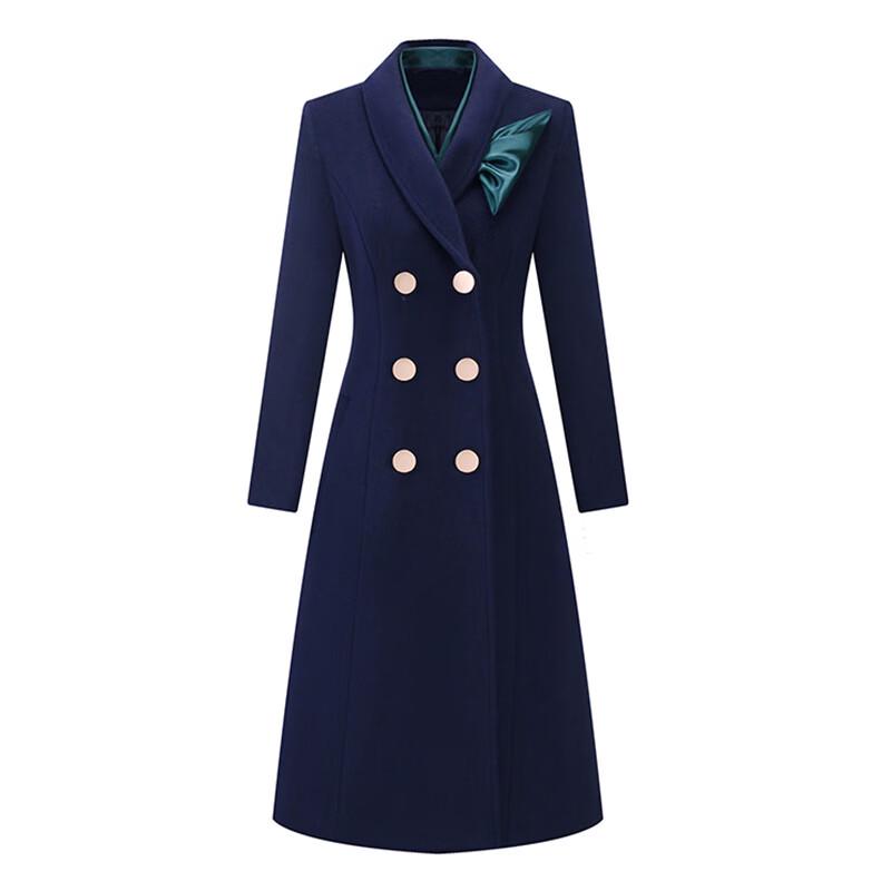 TLLM Professional Wool Blend Double-Breasted Coat