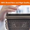 1Pc Mini Multi function Incense Stick Burner Holder Censer for Home Office Hotel(Bronze)