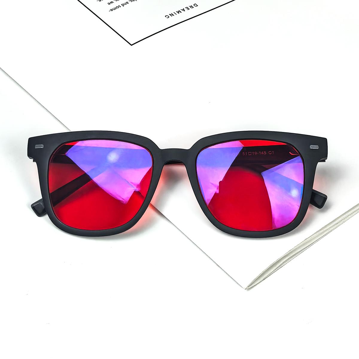 

SHINU Очки с блокировкой синего света Улучшение сна Красные линзы Очки Долгая работа Оранжевые игровые очки Оправа TR90 Компьютерные очки