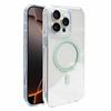 For iPhone 16 Pro Case Magnetic Case Shockproof TPU+PC Clear Phone Cover