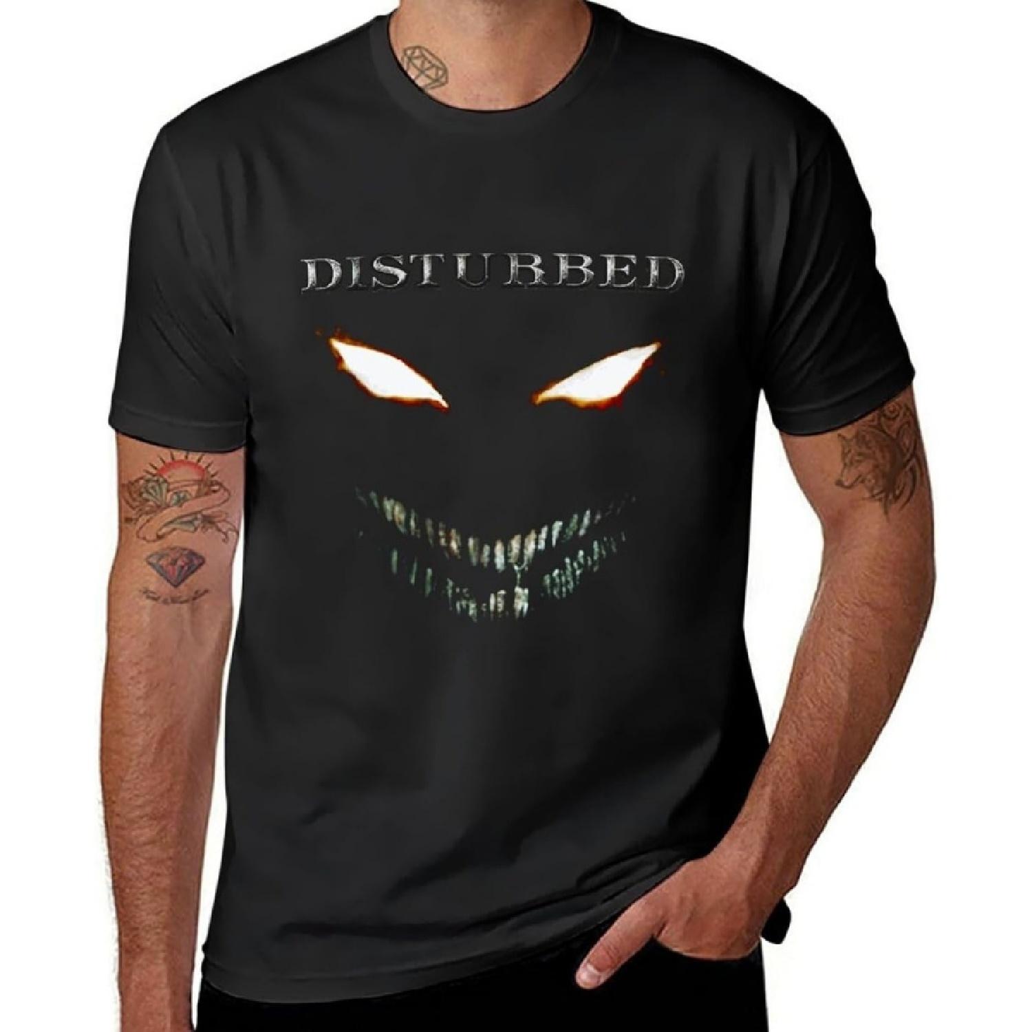 

YiNuan Mens T-Shirts Short Sleeve Disturbed Scary Breathable Cotton Loose-Fit Classic-Fit XXXXXL різнокольоровий