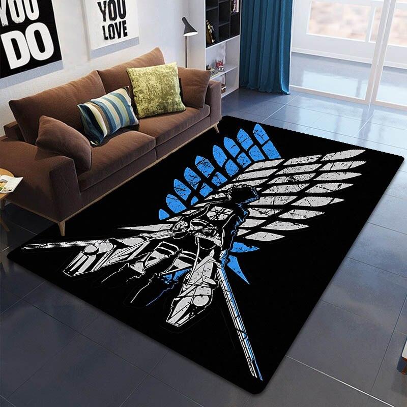 Atak na tytana skrzydła wolności dywan z kreskówek dywan dla dzieci salon sypialnia piękny dywan antypoślizgowa wycieraczka do butów