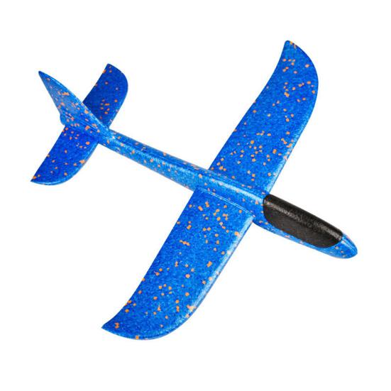 Large Foam Glider with Loop Roll Capability Hand Throw Airplane Toy for Kids Outdoor Flying Toy for Boys Girls Crash-Resistant Outdoor Toy for