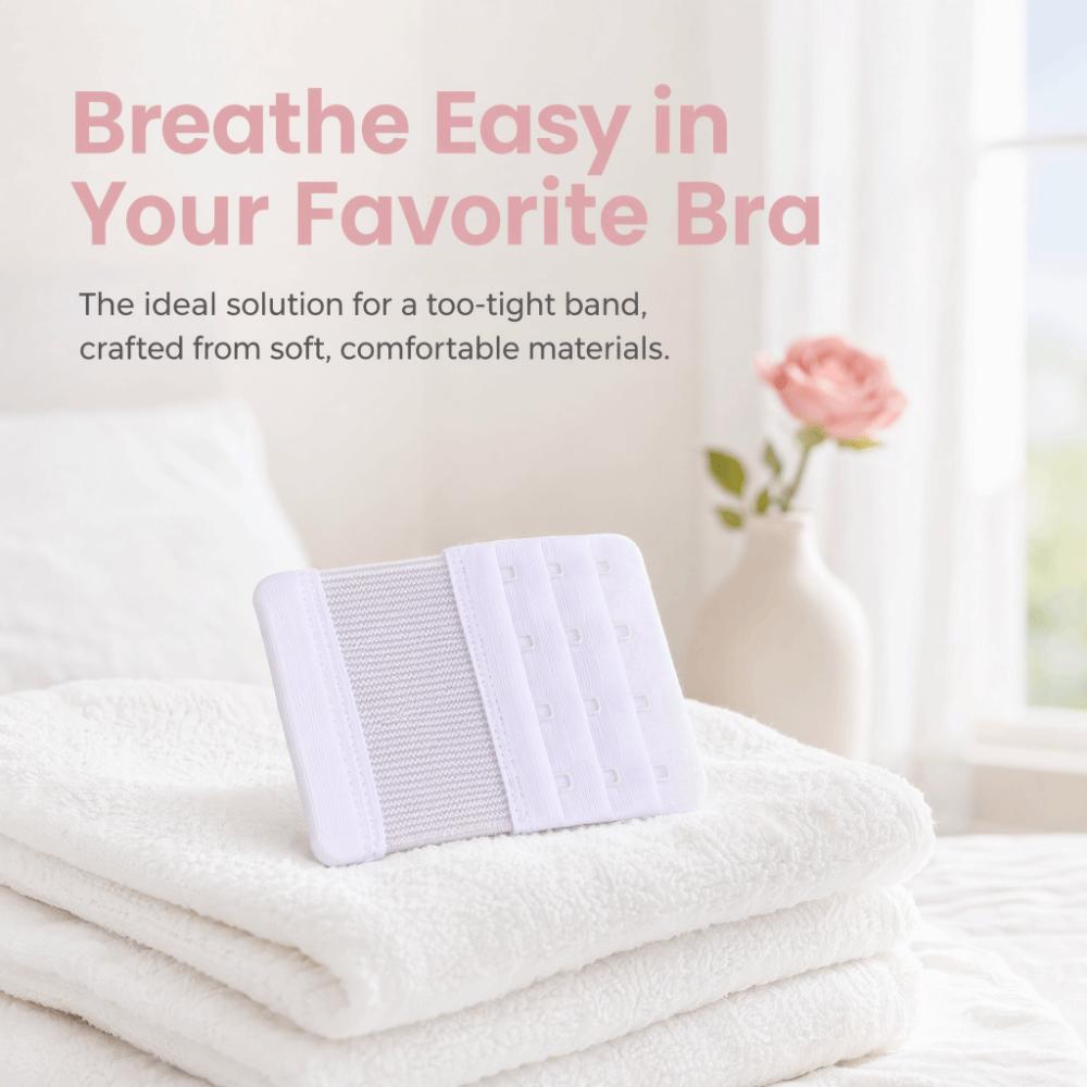 4pcs Adjustment Length Bra Strap Extenders Soft Material Hook Extenders Replace Small Bad Parts