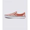 Classic Slip On   Checkerboard Auburn Vn000d03c9j1