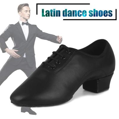 3.5cm Heels Men's Latin Dancing Shoes BallroomDance Shoes Soft Sole Indoor