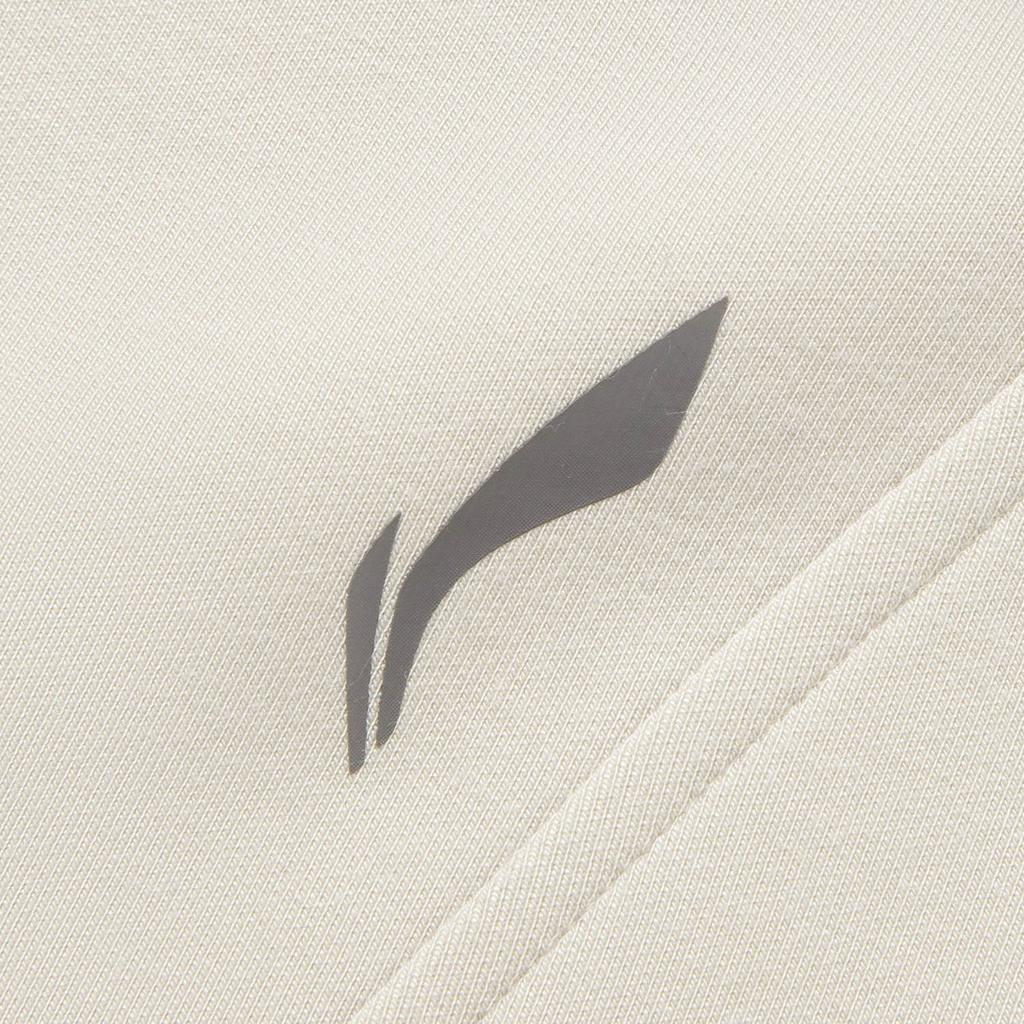 Li Ning Fitness Series Loose Stand Collar Logo Stitching Jacket Women Jacket Silver-Fish-Gray AWDVF84-6