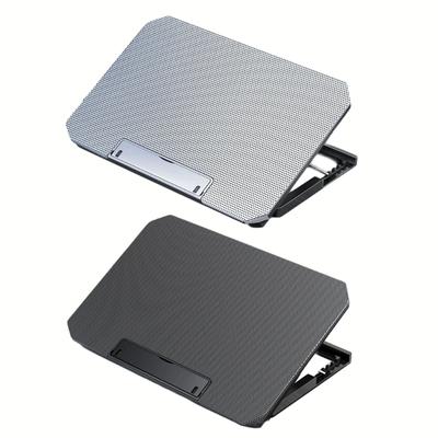 Ergonomic Laptop Cooling Pad For Up To 17Inch Notebook With Double Quiet Fan And USB Port Designing Foldable