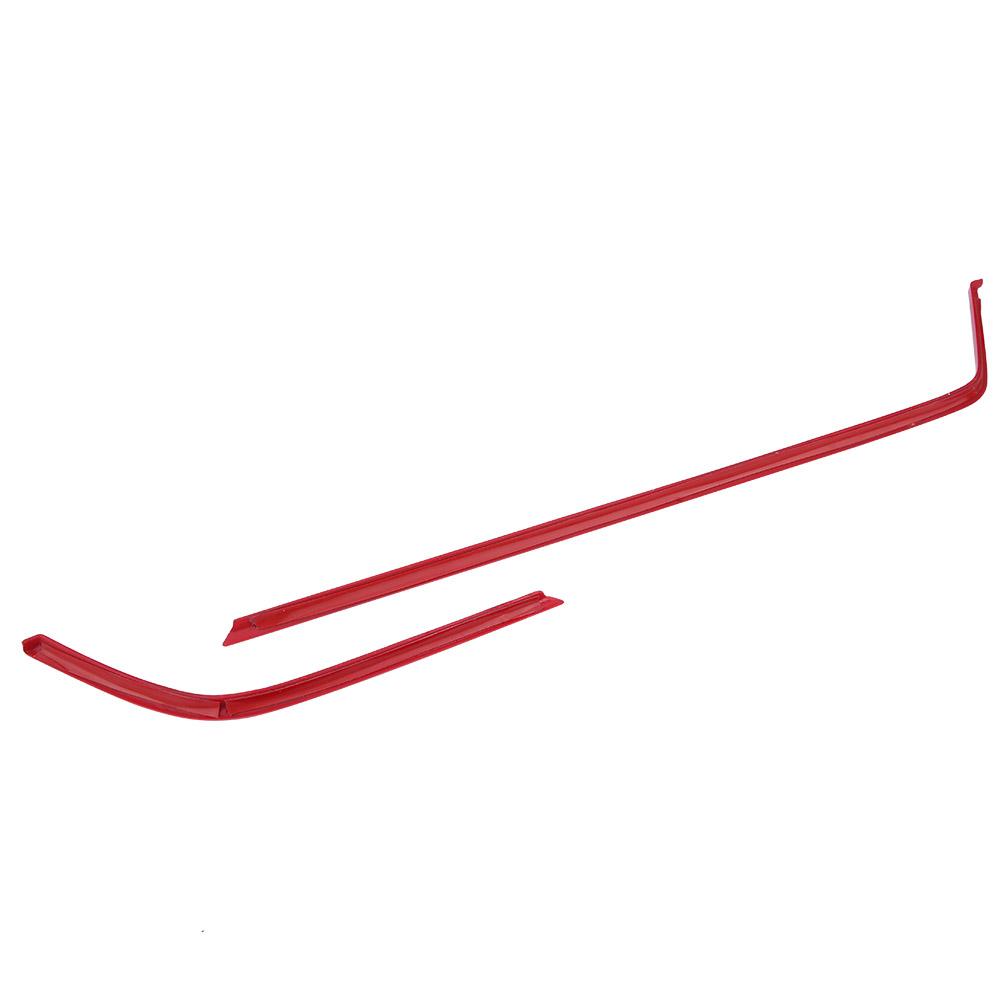 

2 шт. Красная накладка на рамку воздухозаборника из АБС-пластика для Civic 10th 20162018