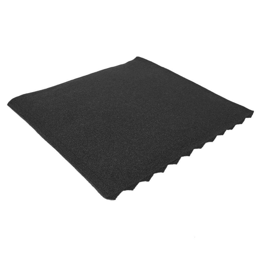 1/12Pcs 30x30x2.5cm Soundproofing Foam Triangular Groove Wedge Foam Tile Acoustic Foam Board