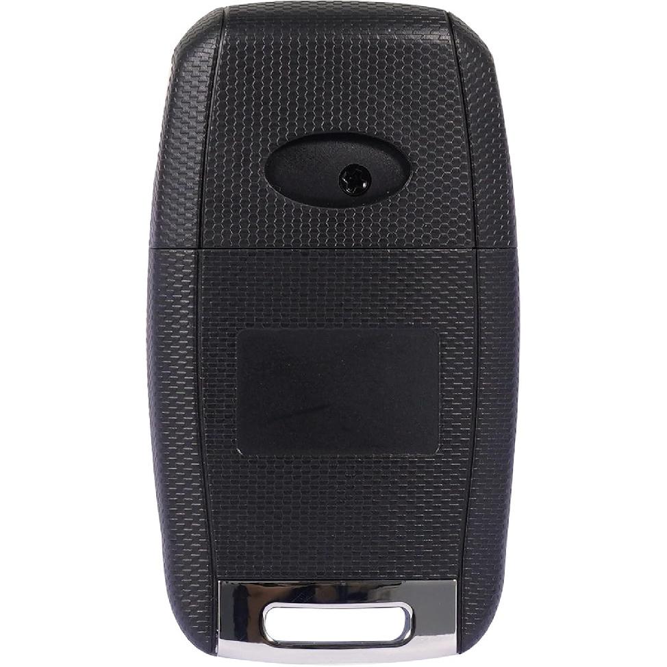 TOP-VIGOR Remote Car Key Fob 433MHz Compatible with Kia Soul 2014 2015 2016 2017 2018 2019, OSLOKA-875T FSK 60 Chip 4 Button Keyless Entry Car Key