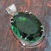 Chrome Diopside Gemstone 925 Sterling Silver Handmade Jewelry Pendant For Christmas