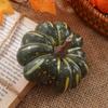 Realistic Halloween Pumpkin Ornaments Durable Festive Decorations Cute Photo Props for Yard Patio Party Display
