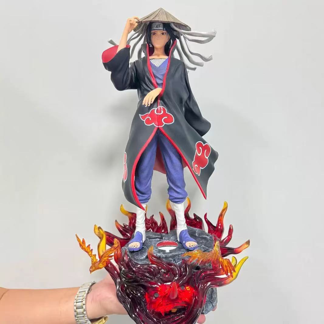 

Naruto Animation Figure Uchiha Itachi Figurine 40cm POLYVINYL CHLORIDE Action Statue Desk Decoration Figure Collector Celebration Presents Playthings with box
