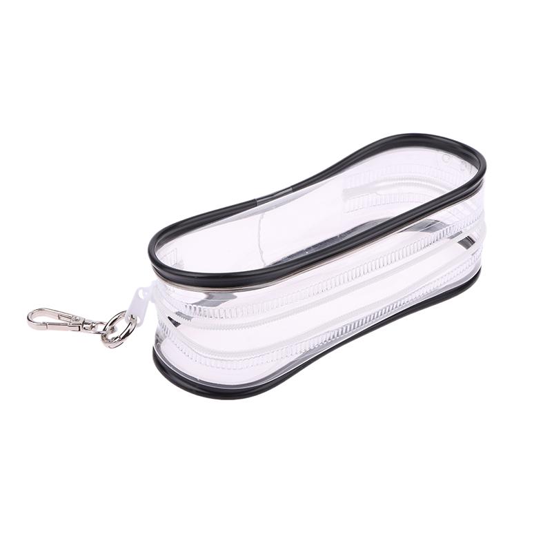 Creative Clear Outdoor Bag For Cartoon Plush Dolls Toys Transparent Mini Doll Pouch For Keychain Doll Anime Figure Storage Case