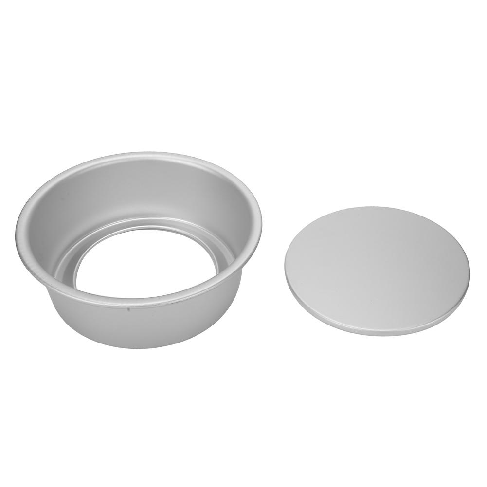 Anodized Aluminum Alloy Removable Bottom Cake Mold Round Shape Cake Mold DIY Baking Accessories