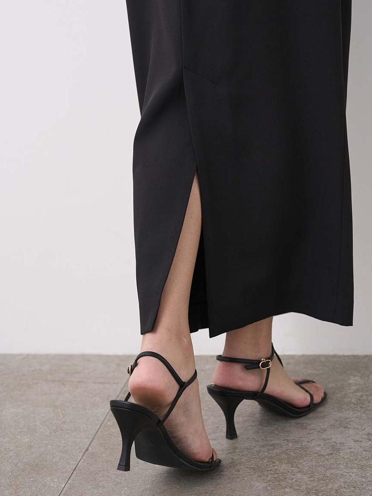 Snidel Tucked Tight Skirt SWFS251105BLK0