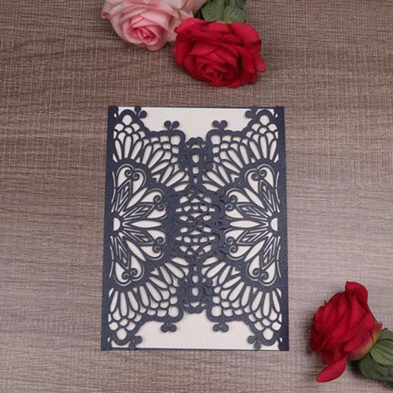 Floral Cover Greeting Card Cutting Die Scrapbooking Paper Embossing Album Decor