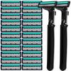 Men's Portable Three-Layer Stainless Steel Razor with German Precision