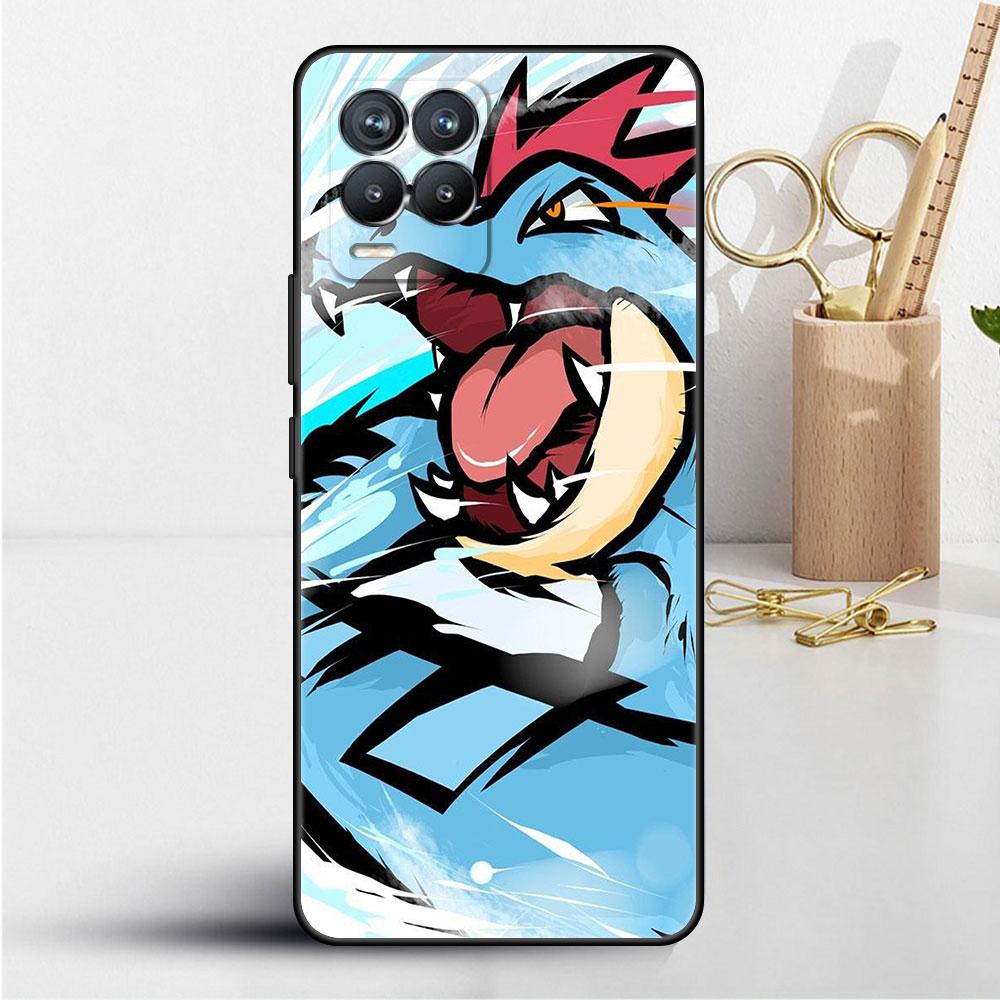 Cartoon Anime Pokemon Case For Realme 8 C21y GT Neo 2 3 8i C21 7 C11 6 C12 C35 C3 GT 9 Pro C12 Master Funda Phone Cover