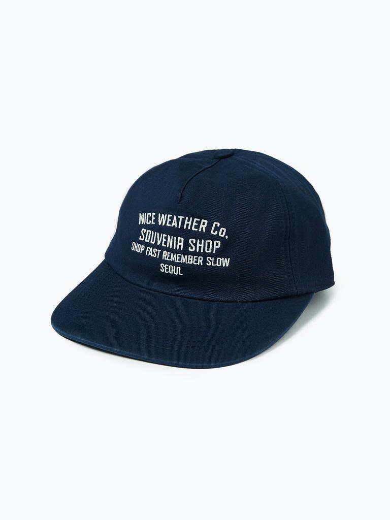 Naiseuwedeo Nw Arch Logo 5P Cap (Navy)