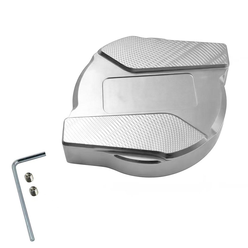Motorcycle Fuel Tank Cap Replacement Accessory Aluminum Alloy Decorative Cover Suitable for Most Motorcycle Fuel Tanks