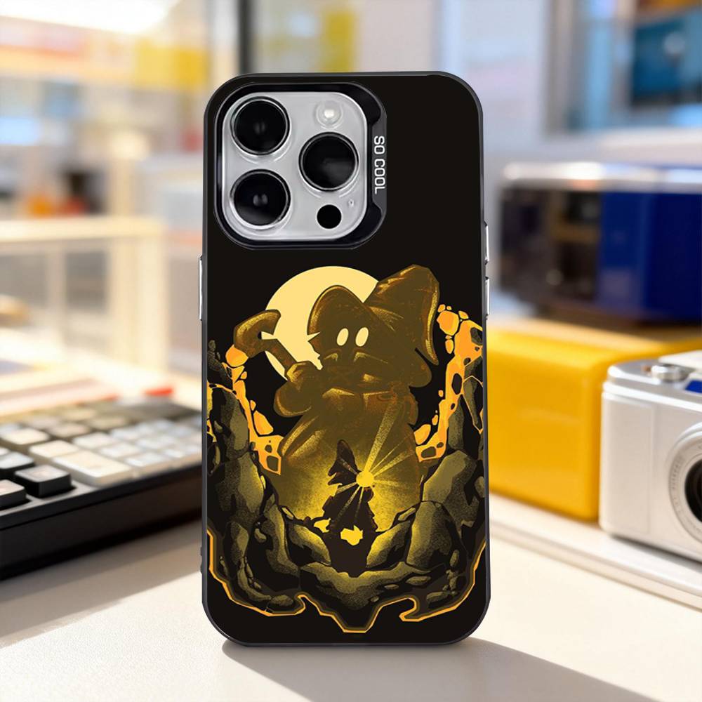 F-Finals-Fantasy Vivi For iPhone 11,12,13,14,15,16,17,Pro,Max,Plus,E,Air,Mini Phone Case IMD Matte Black