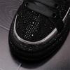 Rhinestone Luxury Designer Sneakers For Men Punk Hip Hop Platform Casual Shoes Trainers Chaussure Homme Luxe Marque A6