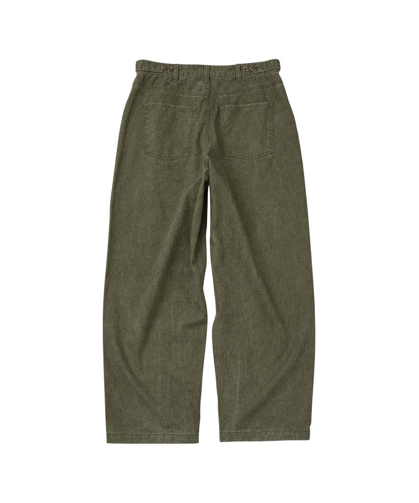 WMC Cotton Washed Balloon Pants_Khaki