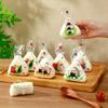 100 Buc Pungi Drăguțe de Ambalare pentru Onigiri Triunghiular cu Desene Animate, Pungă pentru Alge Marine, Formă pentru Sushi, Accesorii Sushi Bento, Pungă pentru Onigiri cu Alge Marine, Pungă pentru Sushi