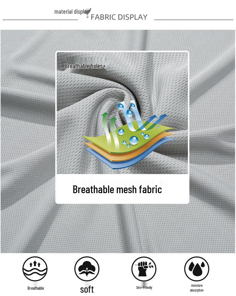 Men's Quick-Dry Breathable Sports Vest for Running, Training, & Outdoor Activities