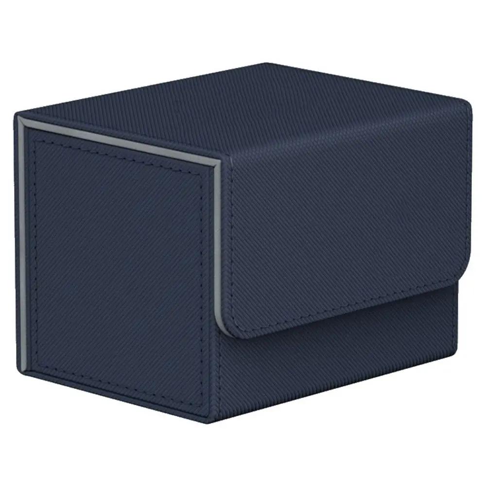 PU Game MTG Trading Card Holder Collectible Game Deck Box Card Deck Case Storage Box Container Gift Collection Box Organizer