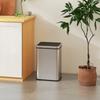 40L Sensor Bin with Soft-Close Lid, Stainless Steel Automatic Touchless Motion Sensor Kitchen Bin, Silver Tone