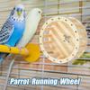 Parrot Bird Running Wheel Toy, Spinnings Wheel Treadmill, Puzzle Solving Exercise Equipment