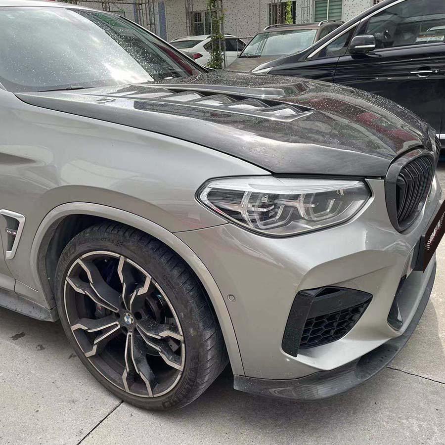 BMW F97 X3M / G01 F98 X4M G02 Carbon Fiber Hood Kit