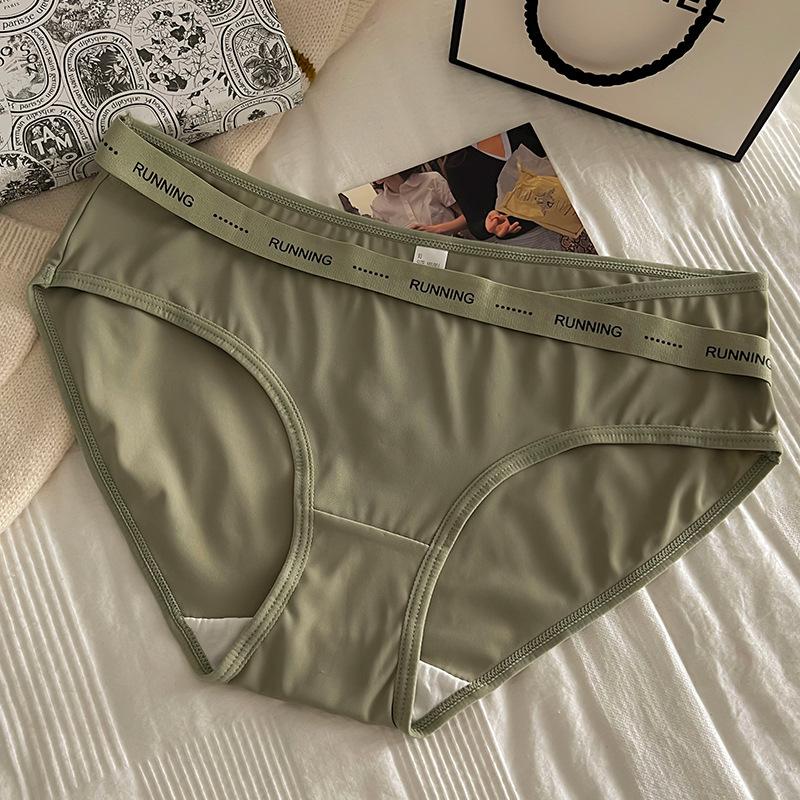 

Сексуальные трусы, женские трусики, однотонное нижнее белье, дышащие бесшовные трусы с подтяжкой бедер XL зелёный