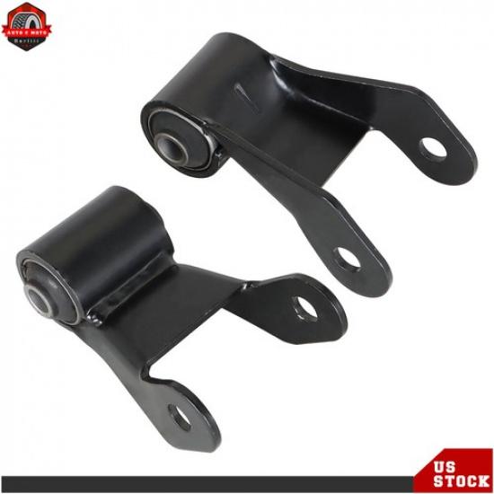 2× Rear Leaf Spring Shackle Kit For 99-2013 Silverado 1500 2500 722-029 2282071